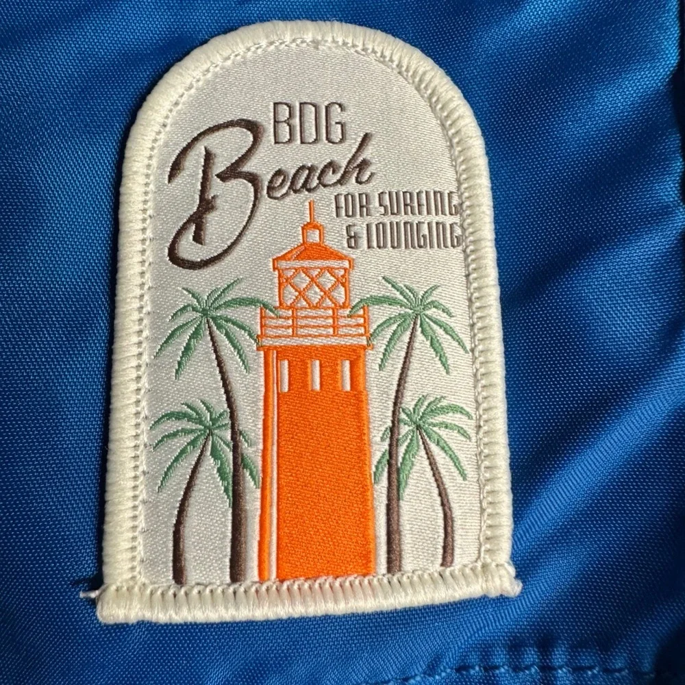 BDG‎ Beach Color Block Swim Trunks Shorts Surfing Lounging Mens Medium